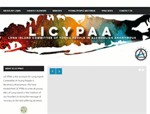 Tablet Screenshot of licypaa.org